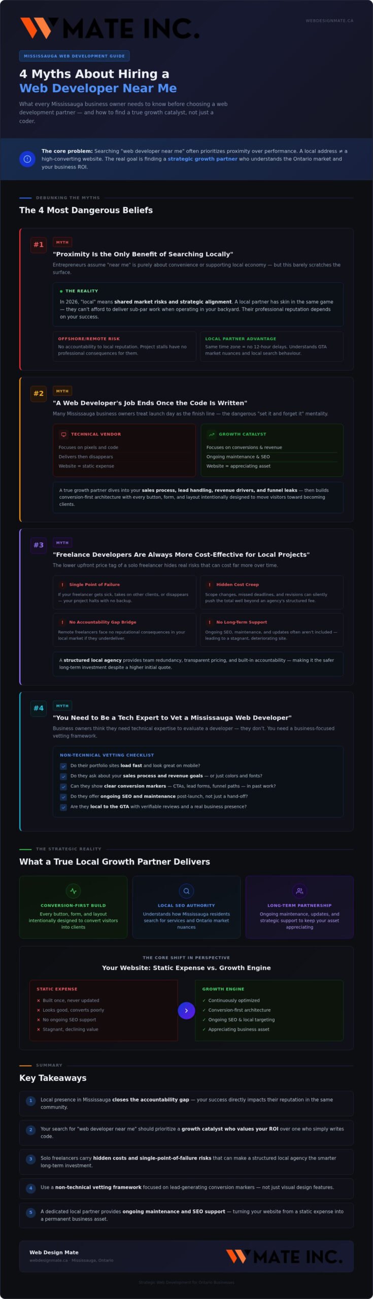 Debunking the Myths of Hiring a 'Web Developer Near Me' in 2026